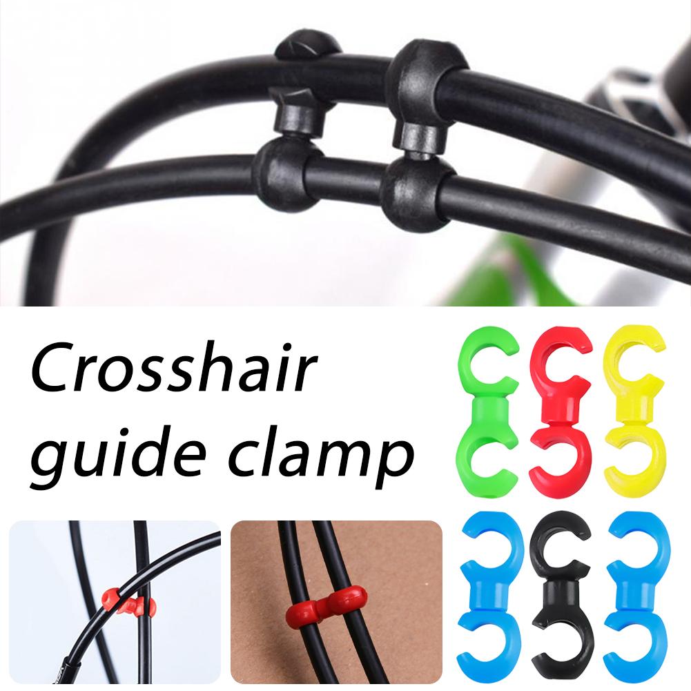 Cycling Gear Guide - 10 Peças de Clipe para Cabo