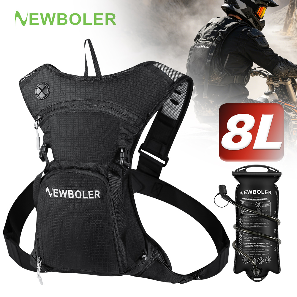 Aero Cycling Helmet - Mochila de Hidratação NEWBOLER 8L para