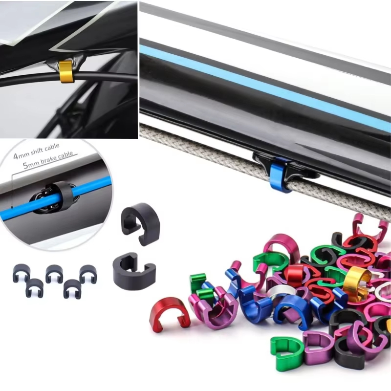 Cycling Gear Guide - 10 Peças Presilhas de Cabo de