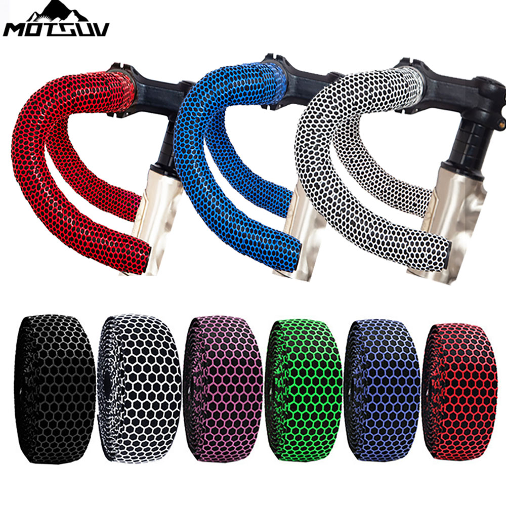 Bike Handlebar Tape - Motsuv-fita adesiva anti-vibração para guiador de