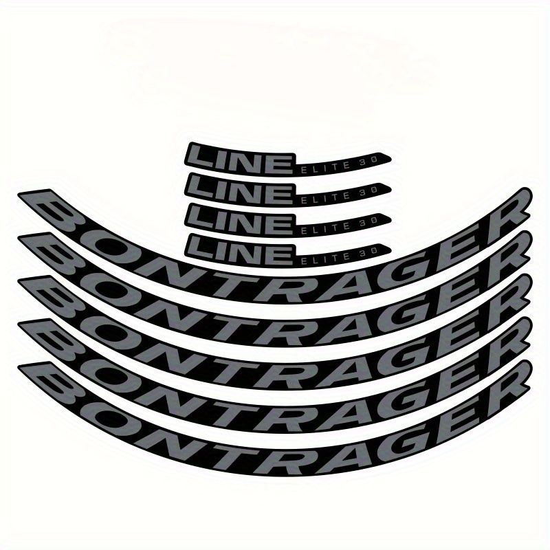 Cycling Gear Sale - 9 Adesivos 2D para Capacete Bontrager,