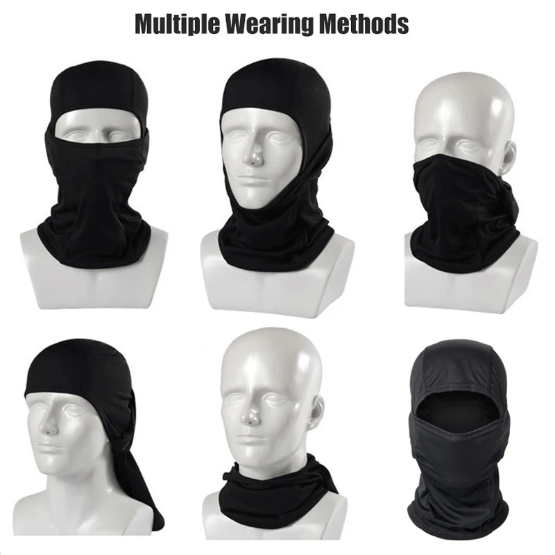 Aero Cycling Helmet - Camuflagem balaclava chapéu ciclismo máscara facial