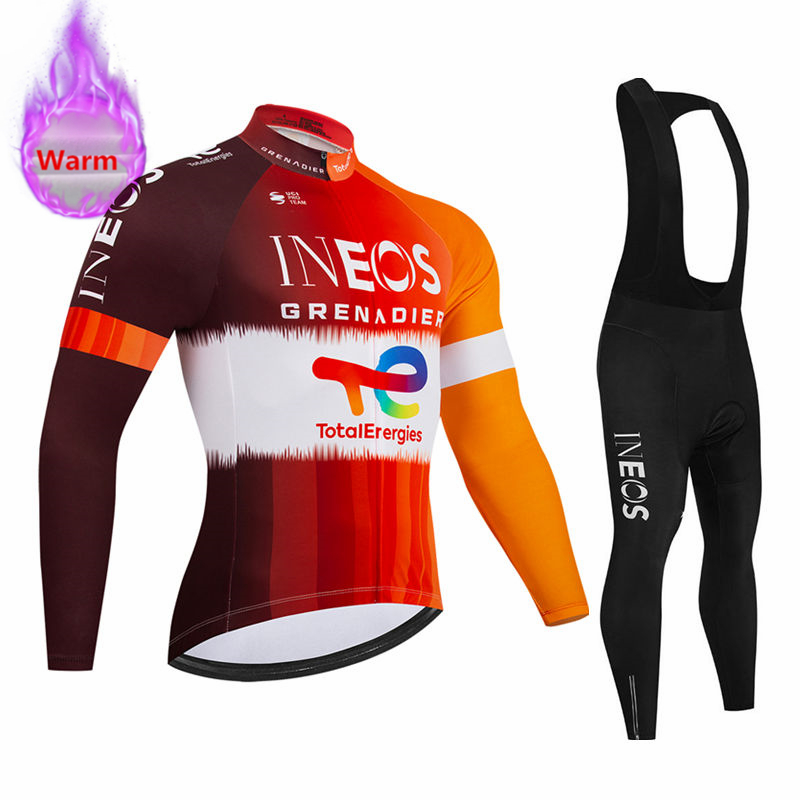 Cycling Gear Sale - Conjunto de Jersey Térmico de Manga