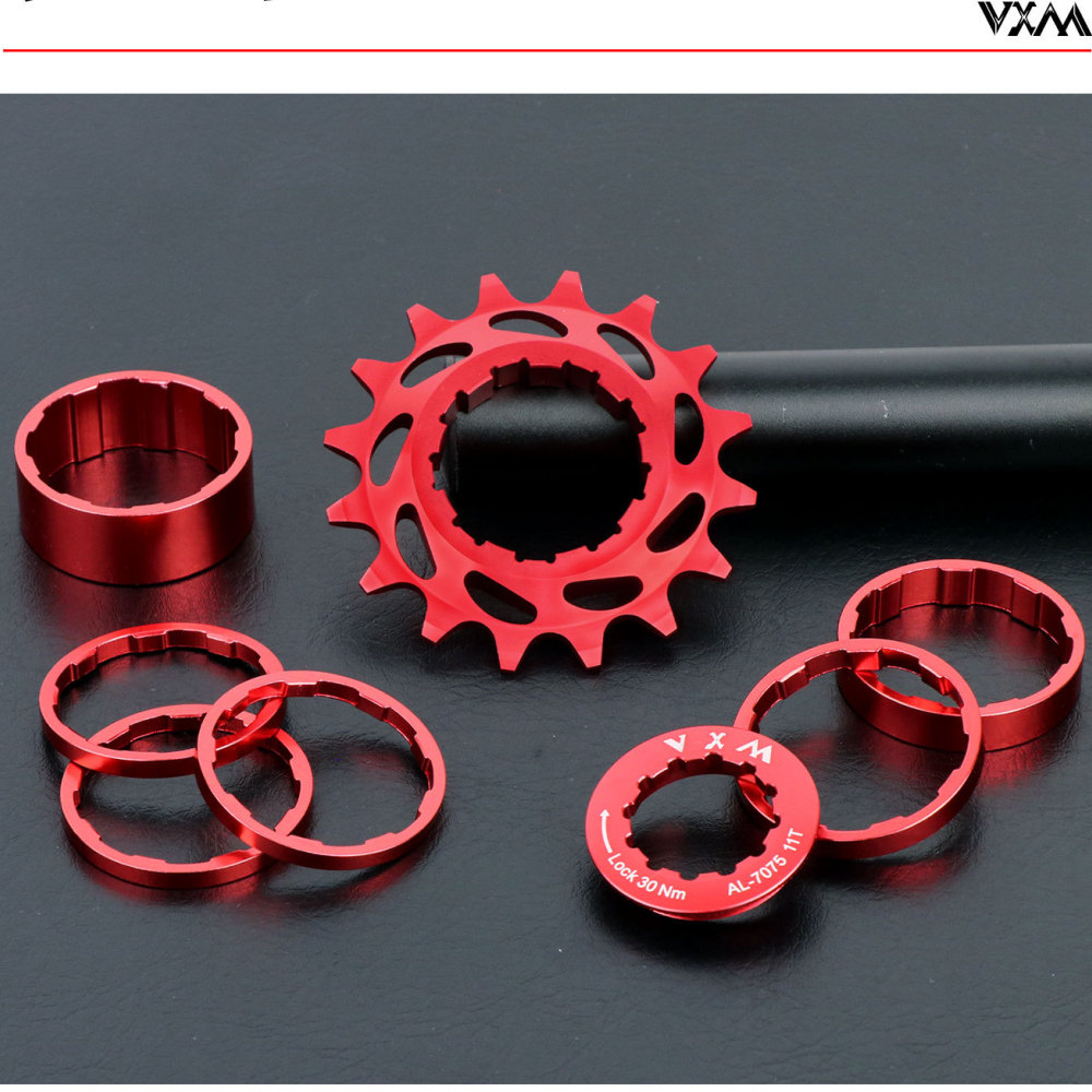 Fixed Gear Cycling Kit - Kit de Conversão de Cogset de