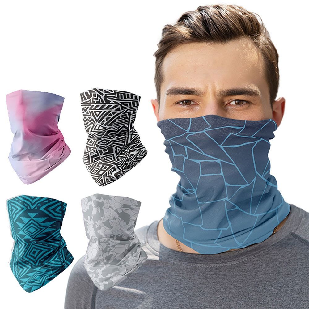 Cycling Buff Neck Warmer - Seamless Sports Tube Balaclava para Homens