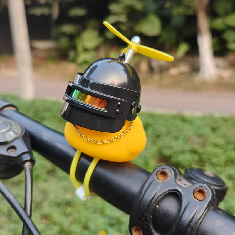 Pato de borracha bonito guiado - Yellow Cycling Gear avaliação e preço