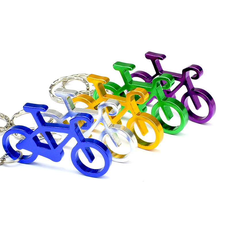 Novo chaveiro de metal das mul - Yellow Cycling Gear avaliação e preço