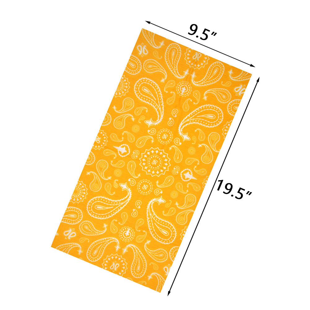 Cor brilhante tubo neckhat fem - Yellow Cycling Gear avaliação e preço