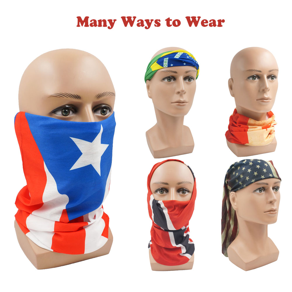 Bandanna da bandeira da Nigéri - Gear In Cycling avaliação e preço