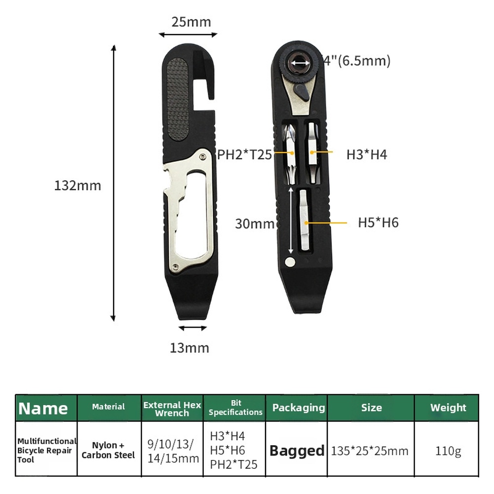Kit de Ferramentas Portátil pa - Bicycle Repair Kit avaliação e preço